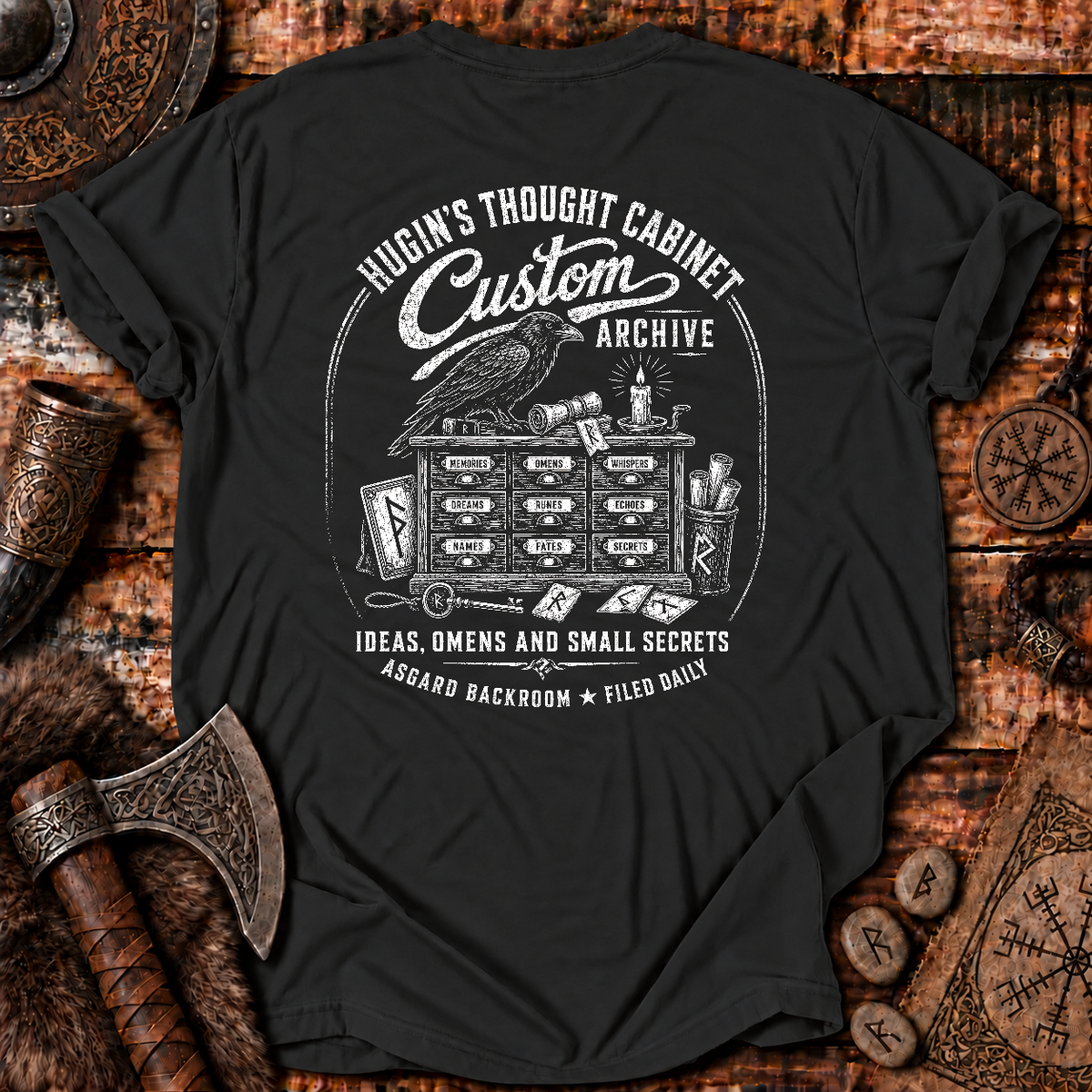 Hugins Thought Cabinet T-Shirt