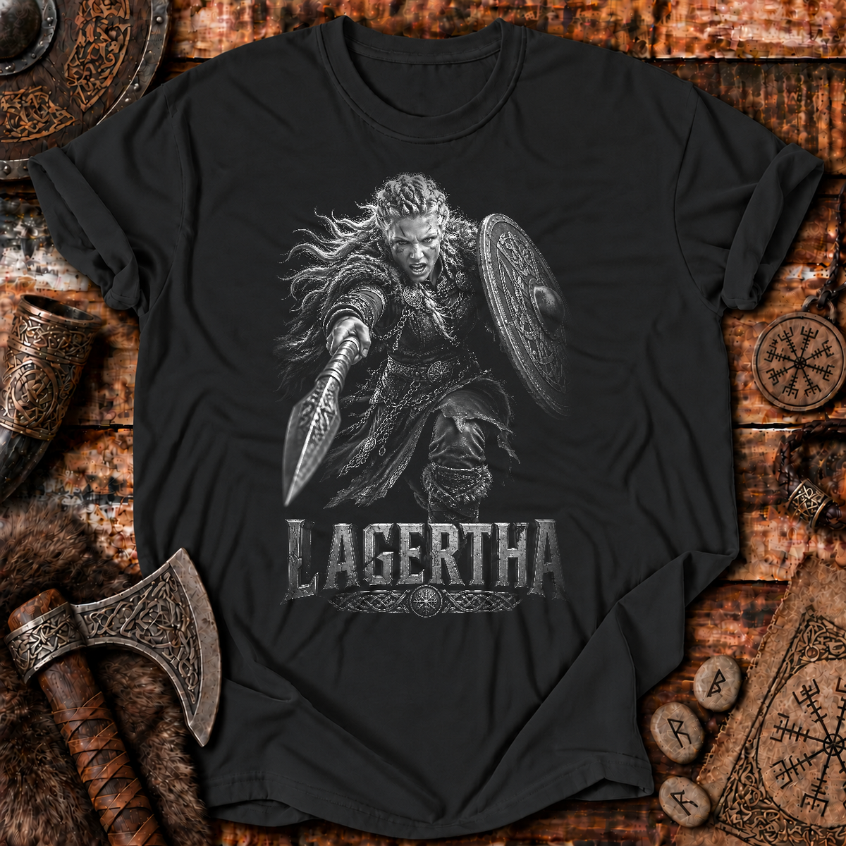 Viking Warrior Lagertha T-Shirt