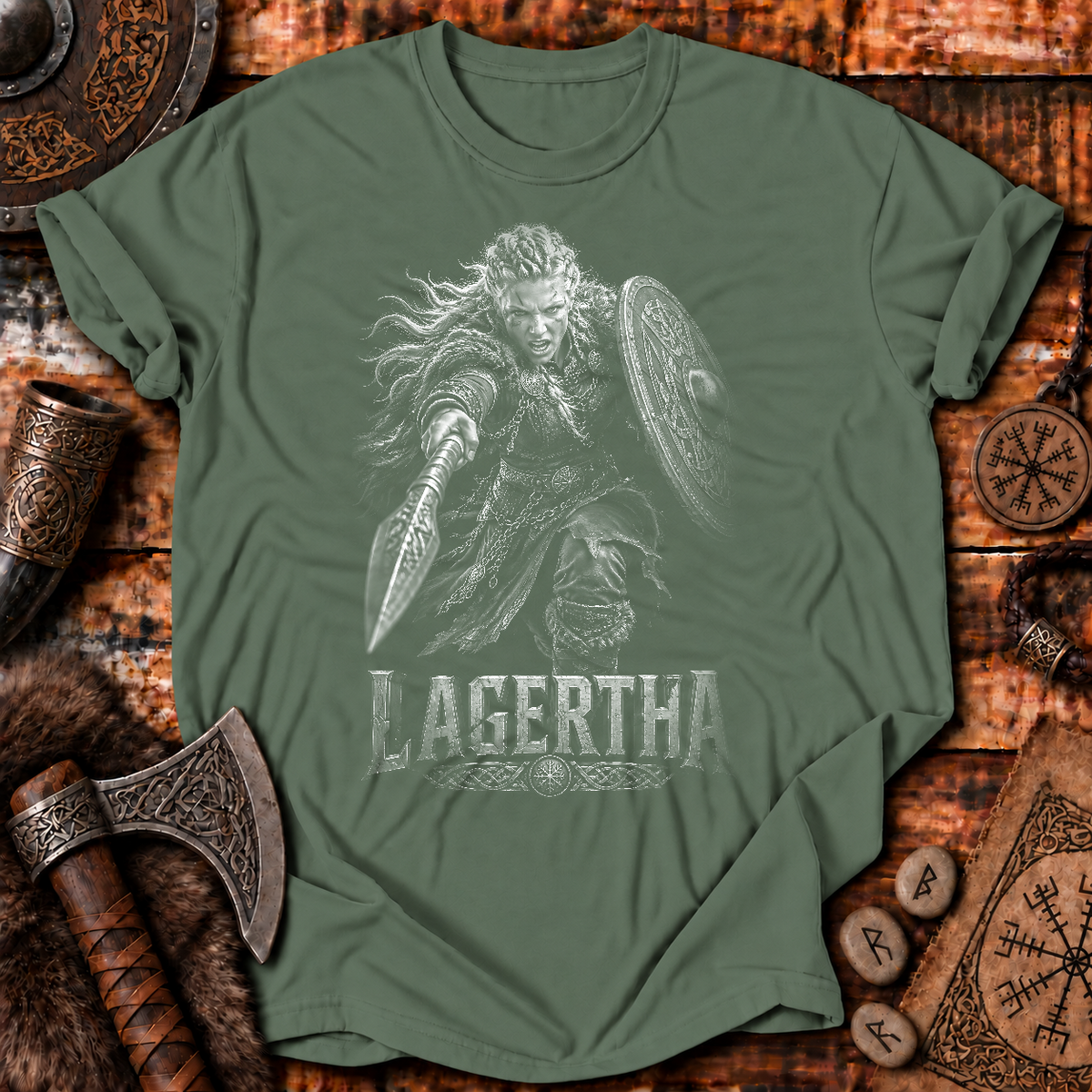 Viking Warrior Lagertha T-Shirt