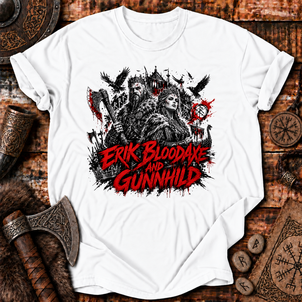 Erik Bloodaxe And Gunnhild T-Shirt