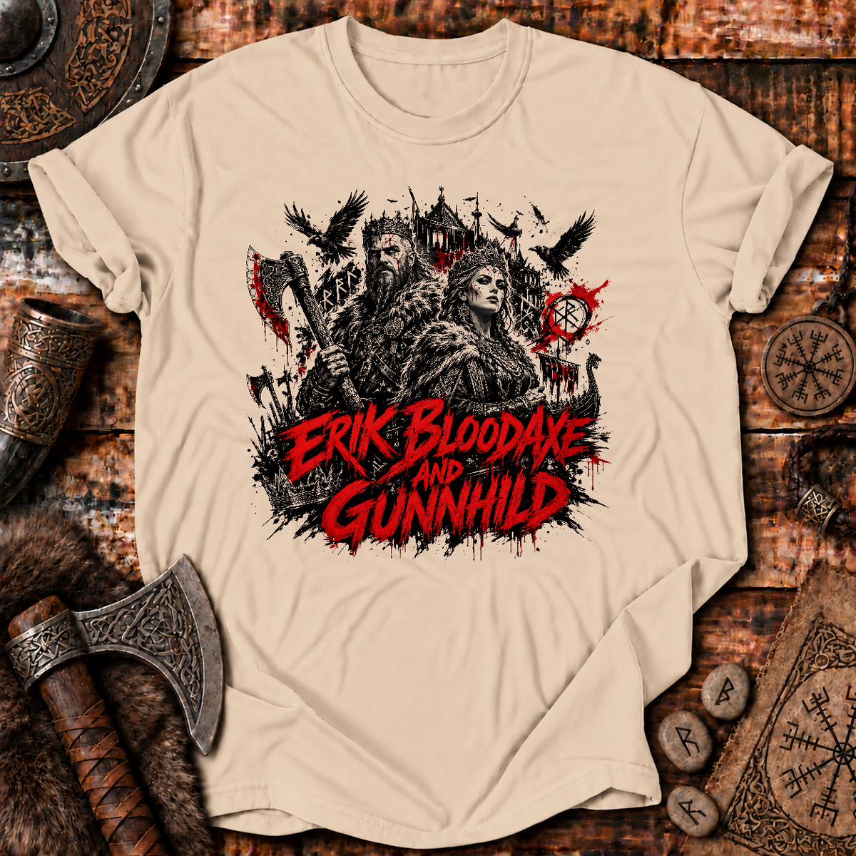 Erik Bloodaxe And Gunnhild T-Shirt
