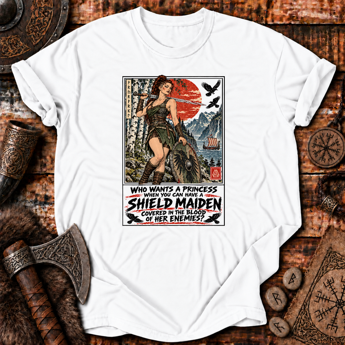 Shield Maiden Attitude T-Shirt