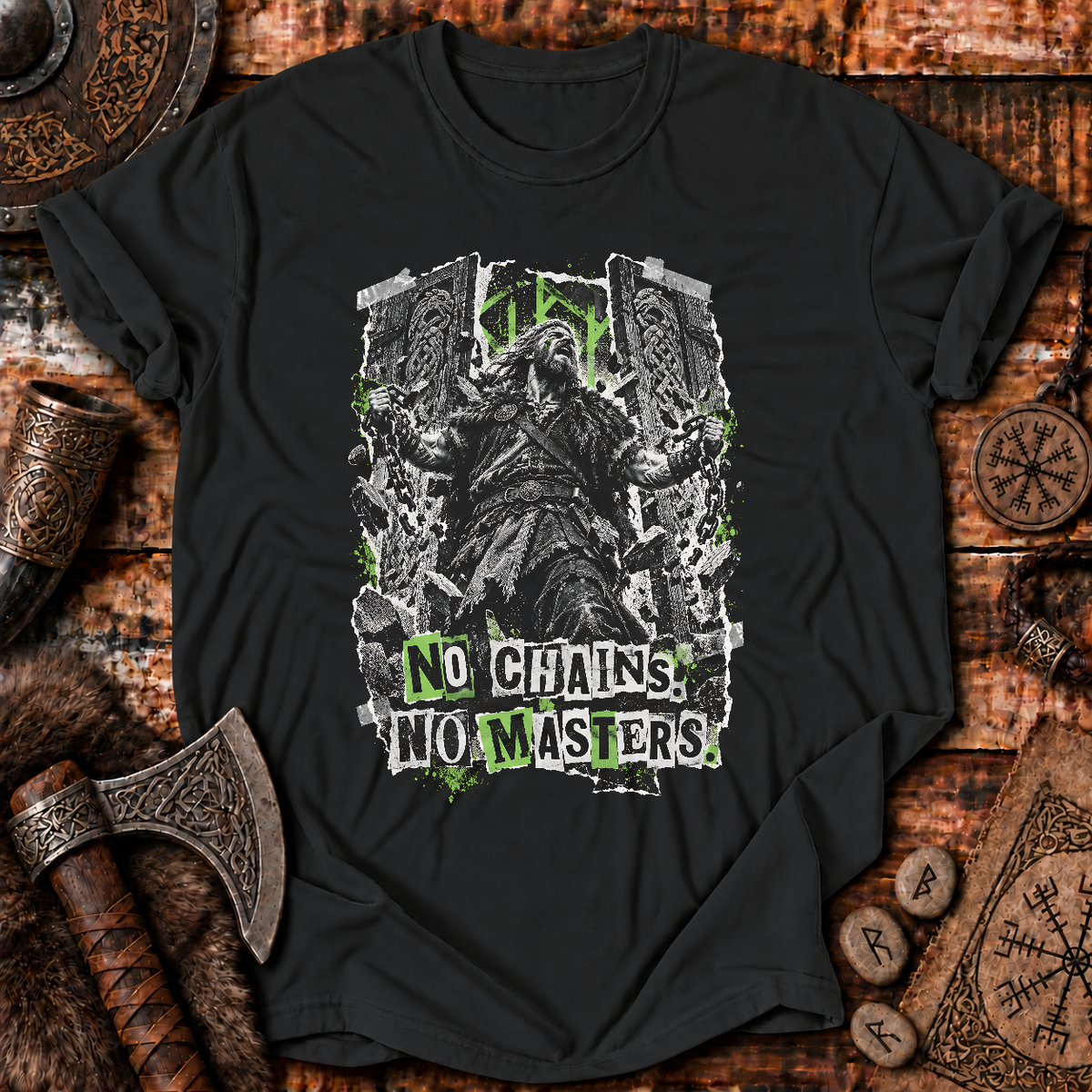 No Chains No Masters T-Shirt