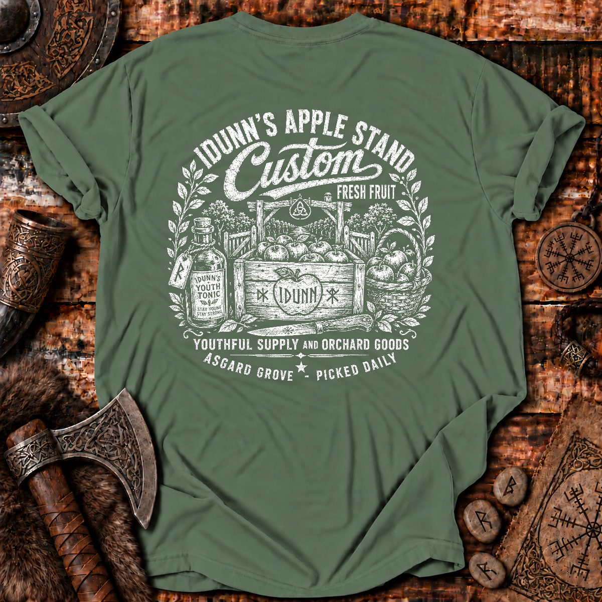 Idunns Apple Stand T-Shirt