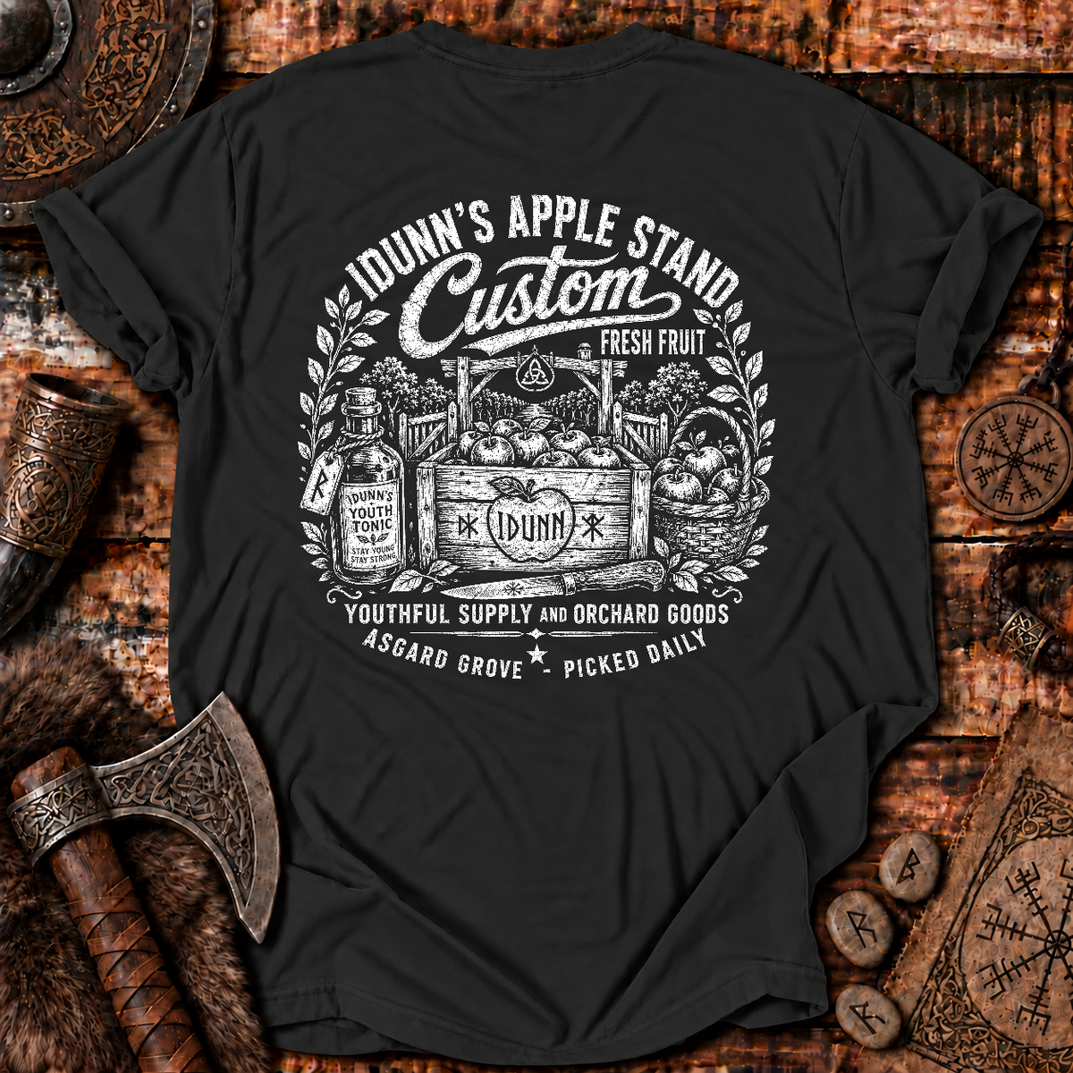 Idunns Apple Stand T-Shirt
