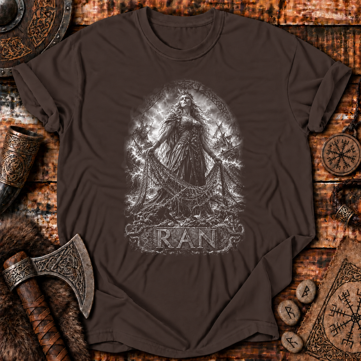 Ran Norse Sea Goddess T-Shirt