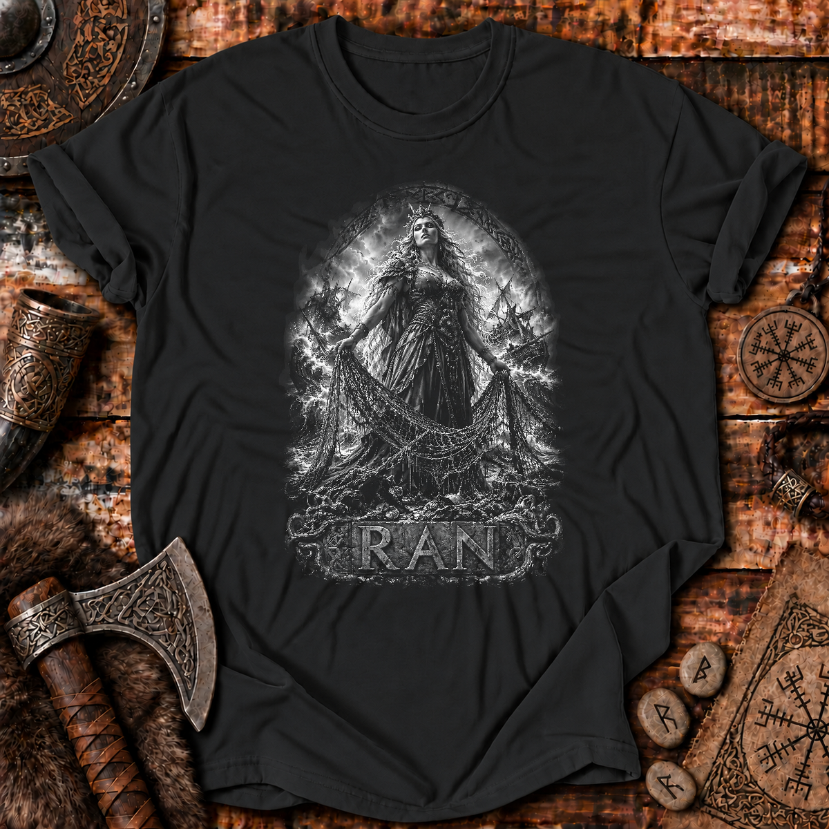 Ran Norse Sea Goddess T-Shirt