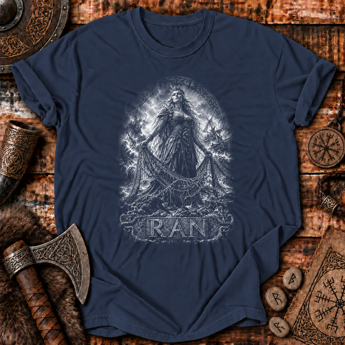 Ran Norse Sea Goddess T-Shirt