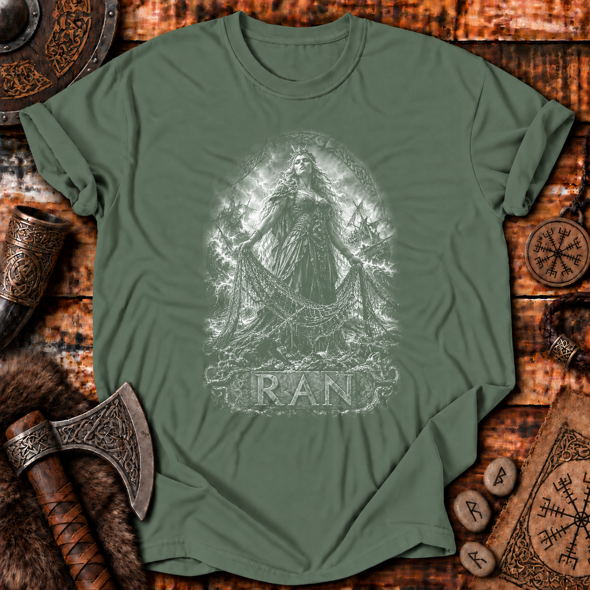 Ran Norse Sea Goddess T-Shirt