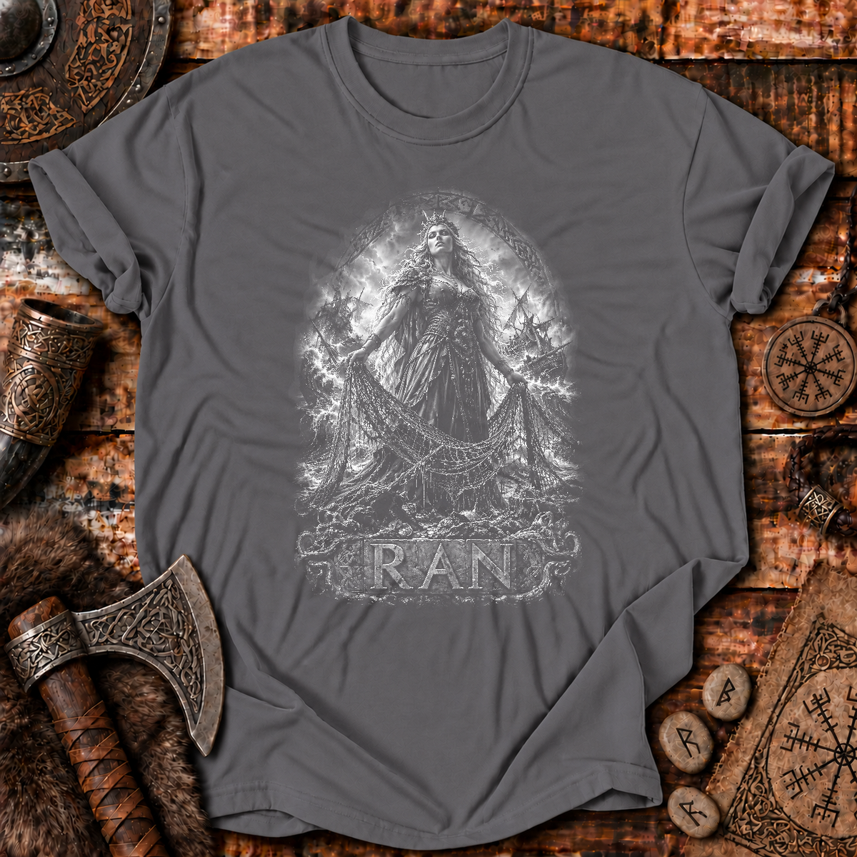 Ran Norse Sea Goddess T-Shirt