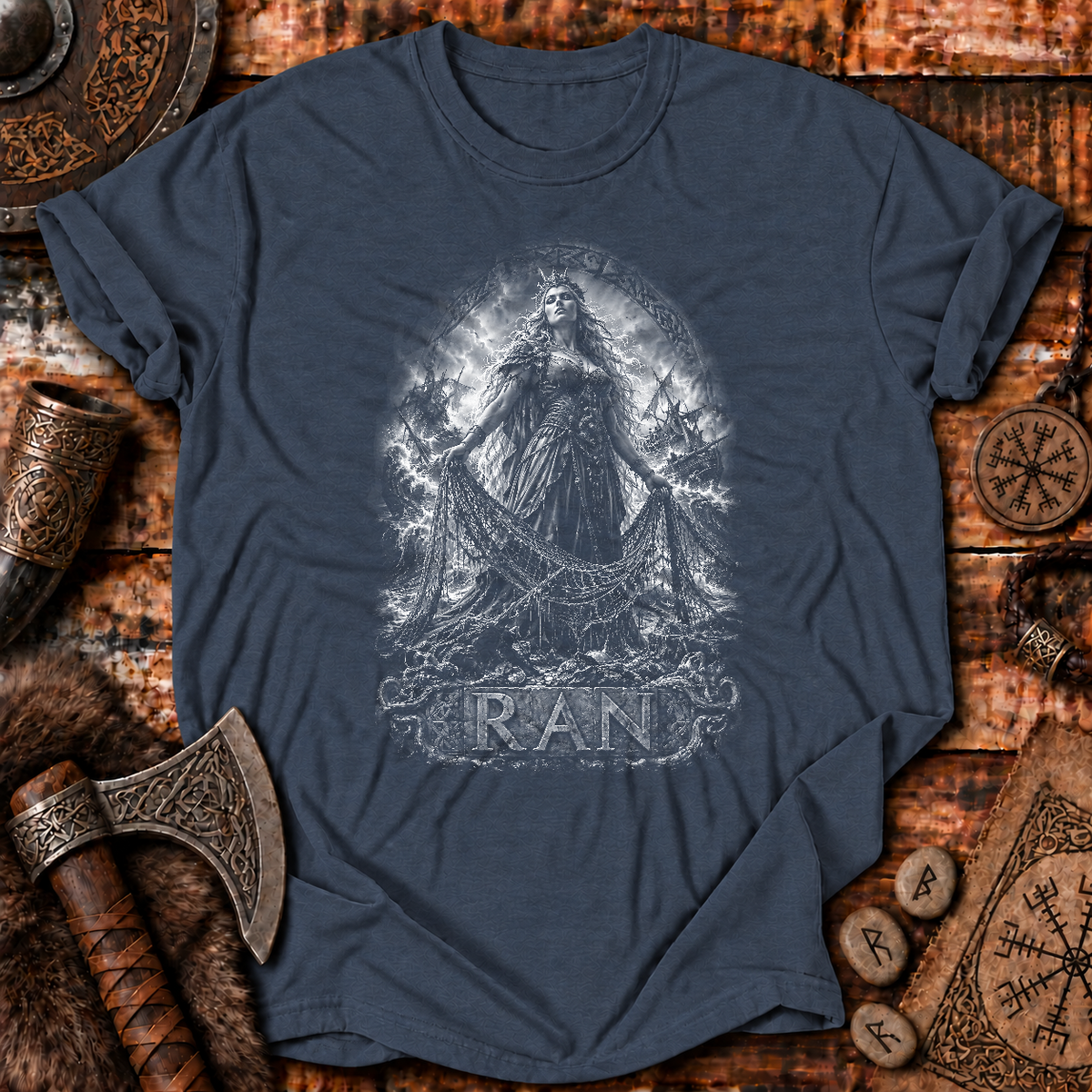 Ran Norse Sea Goddess T-Shirt