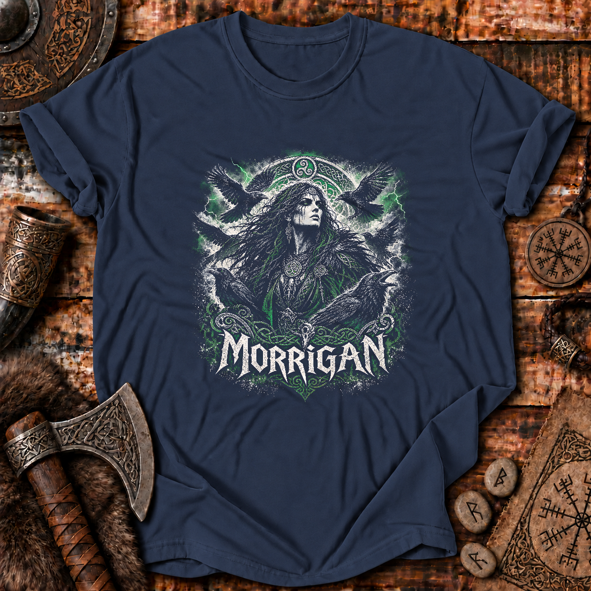 Morrigan Celtic Goddess T-Shirt