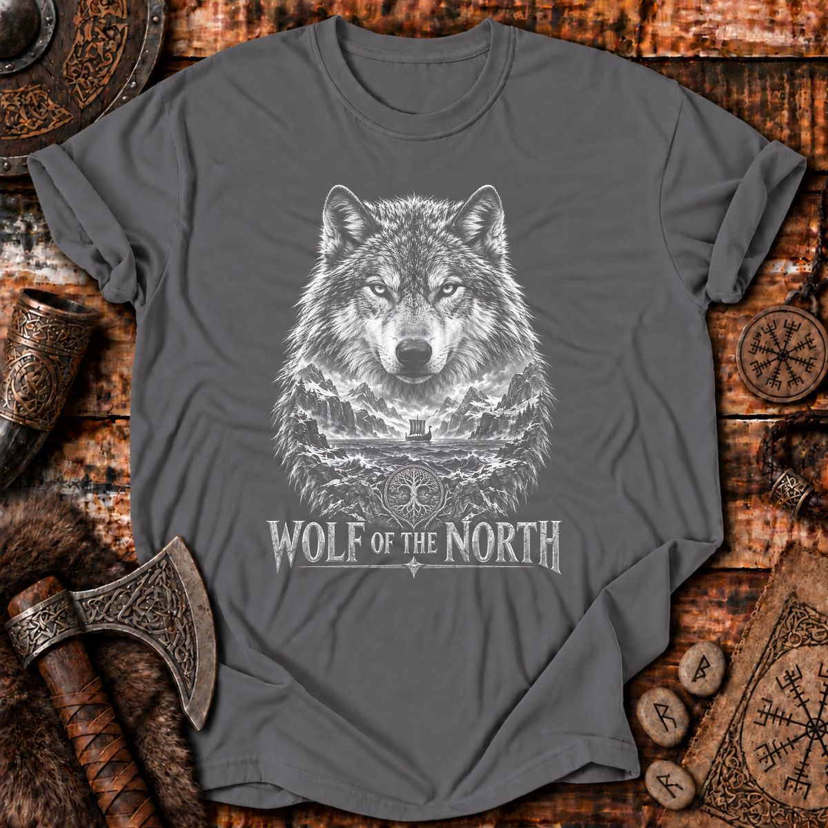 Wolf of the North T-Shirt