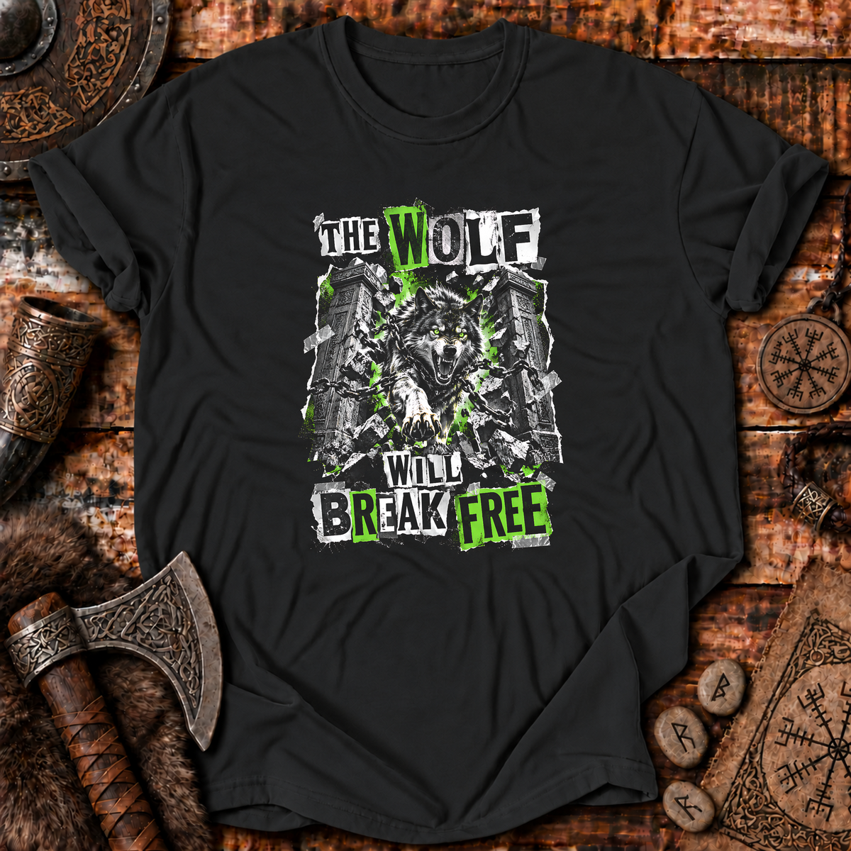 Wolf Will Break Free T-Shirt