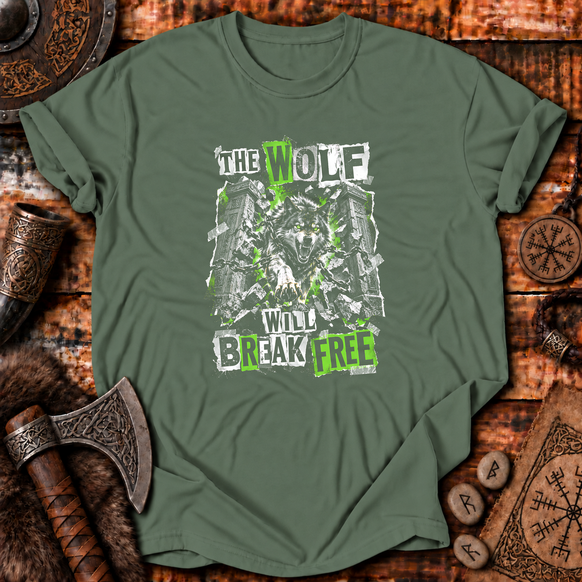 Wolf Will Break Free T-Shirt