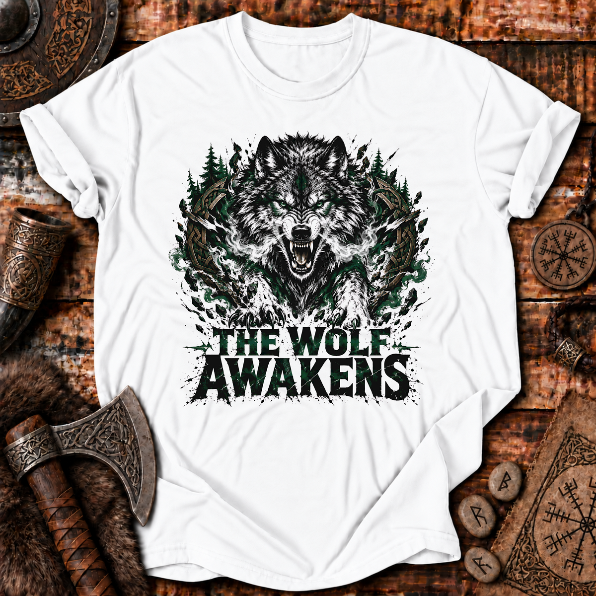 The Wolf Awakens T-Shirt
