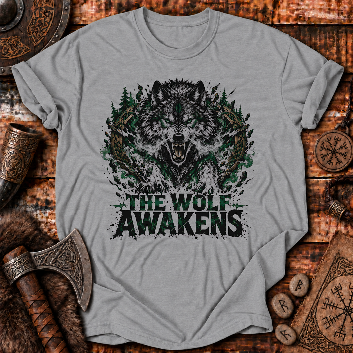 The Wolf Awakens T-Shirt